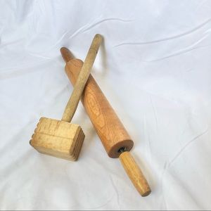 Vintage Wood Kitchen Tools